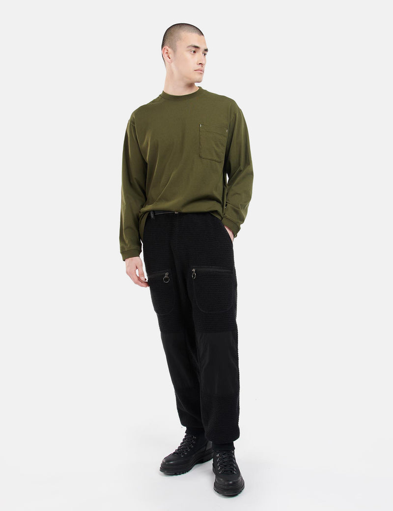 Barbour x And Wander Trouser (Relaxed, Taper) - Black