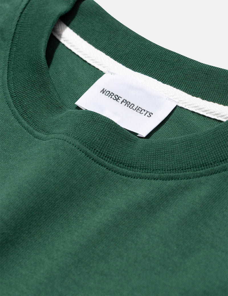 Norse Projects Johannes Pocket T-Shirt - Dartmouth Green