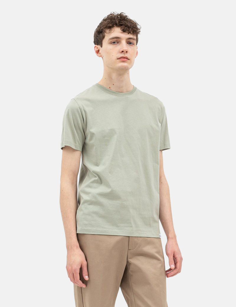 Norse Projects Niels Standard T-Shirt - Sunwashed Green