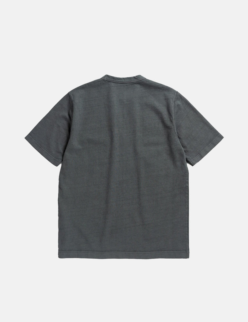 Norse Projects Holger Tab Series T-Shirt – Magnetgrau