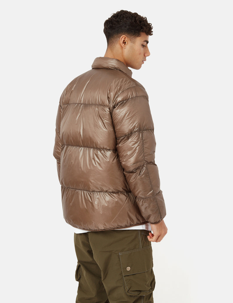 Nanga Mountain Lodge Down Jacket - Mocha Brown