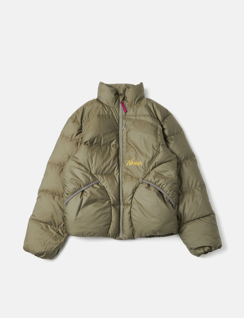 Nanga Mazeno Ridge Jacket - Beige Khaki Brown