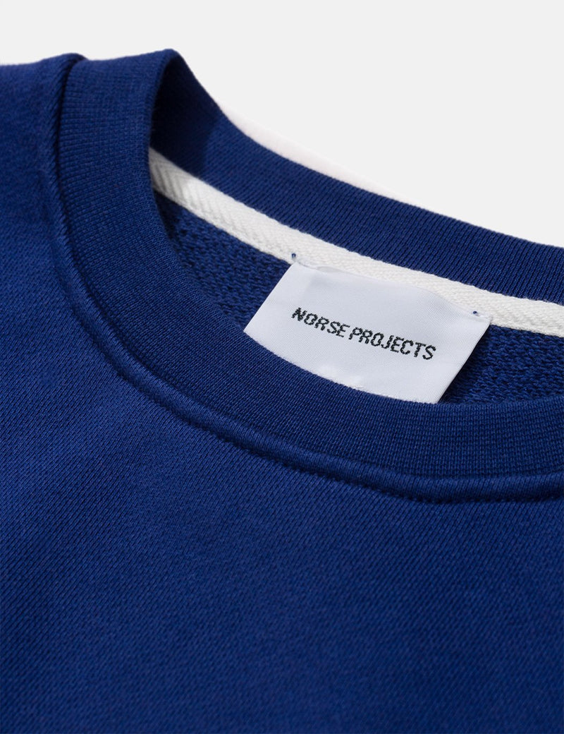 Norse Projects Vagn Classic Sweatshirt - Ultra Marine