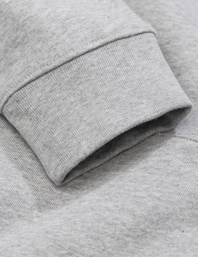 Norse Projects Vagn Classic Hoodie (445gsm Cotton) - Light Grey Melange