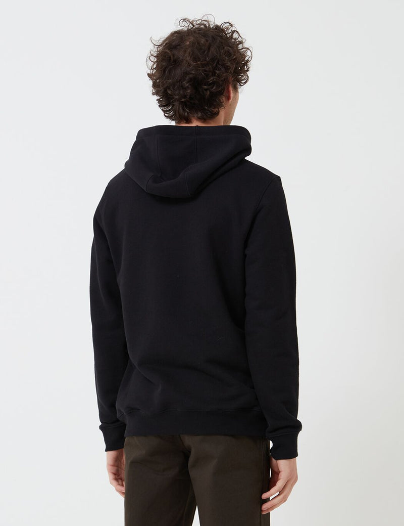 Norse Projects Vagn Classic Hoodie (445gsm Cotton) - Black