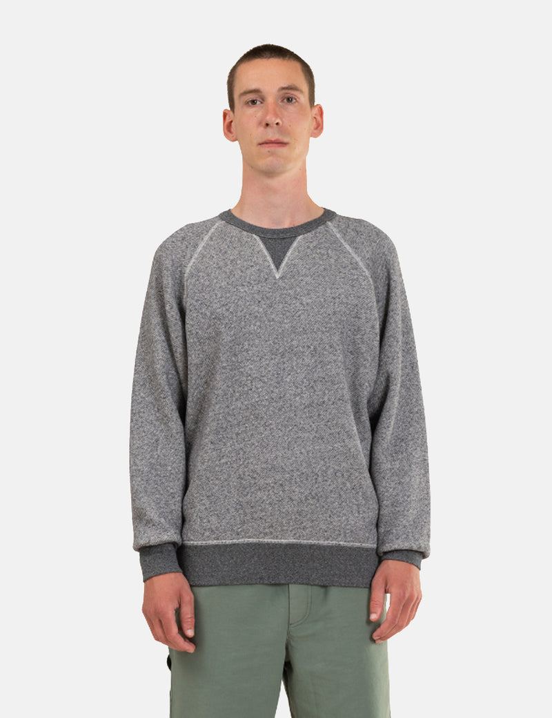 Norse Projects Kristian Sportswear Sweatshirt - Dark Grey Melange