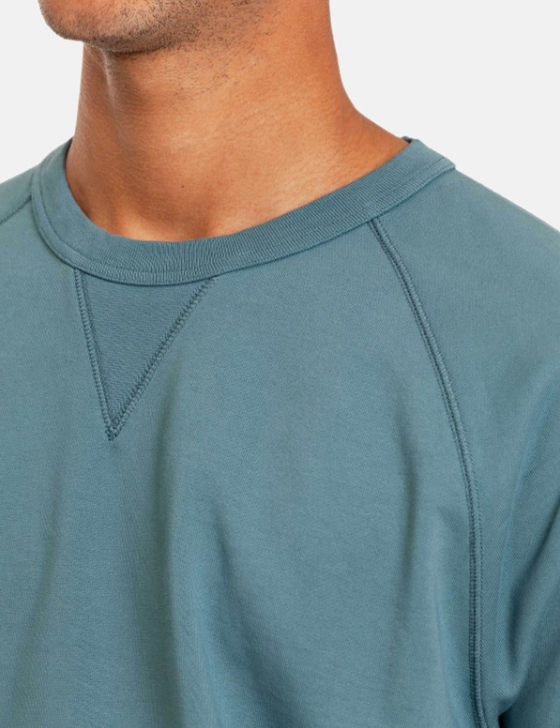 Norse Projects Kristian Sportswear GMD Sweatshirt - Mineral Blue