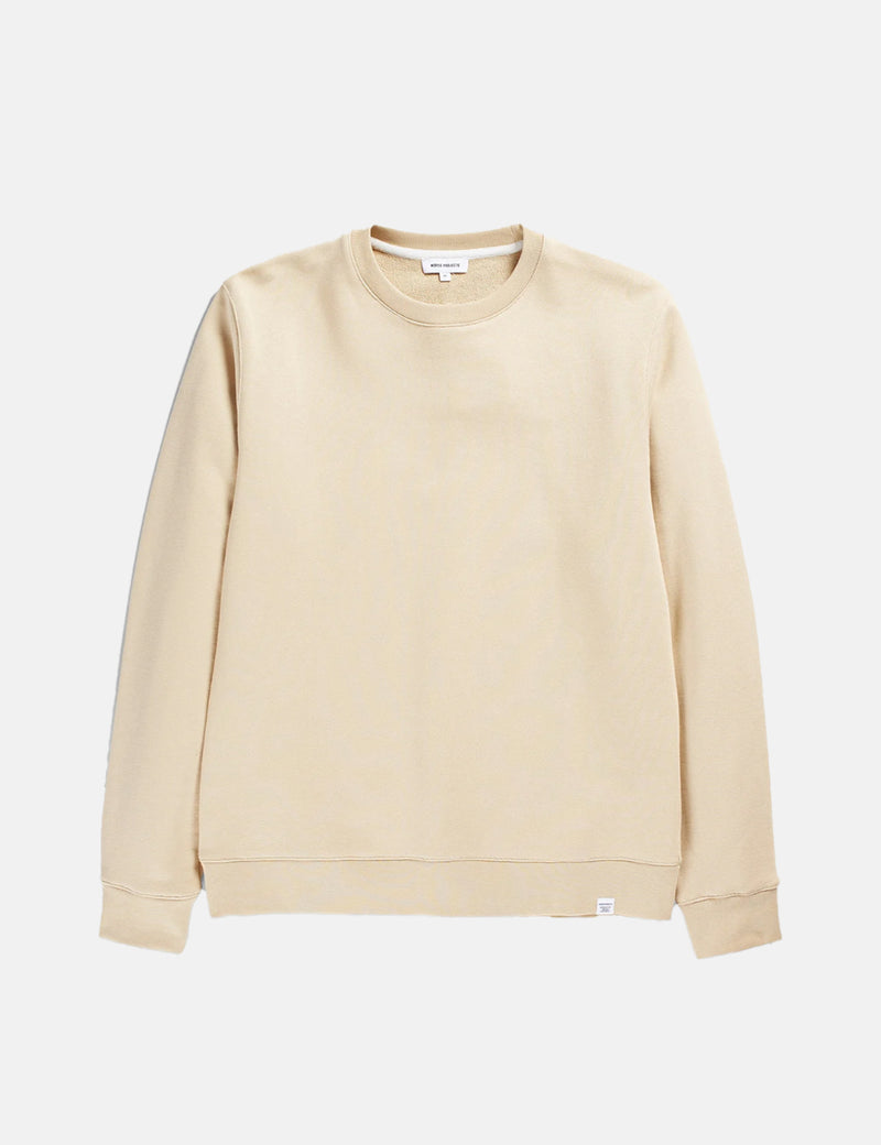 Norse Projects Vagn Classic Crew Sweatshirt - Oyster White