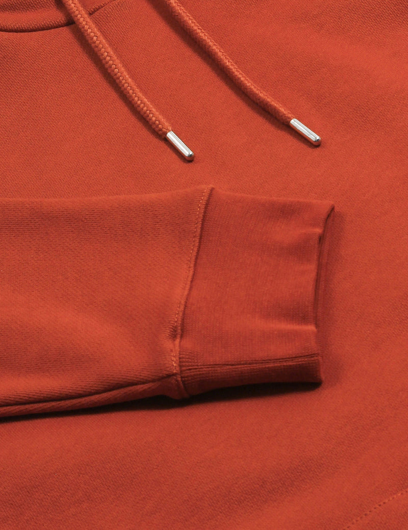 Norse Projects Vagn Classic Hooded Sweatshirt - Burnt Orange