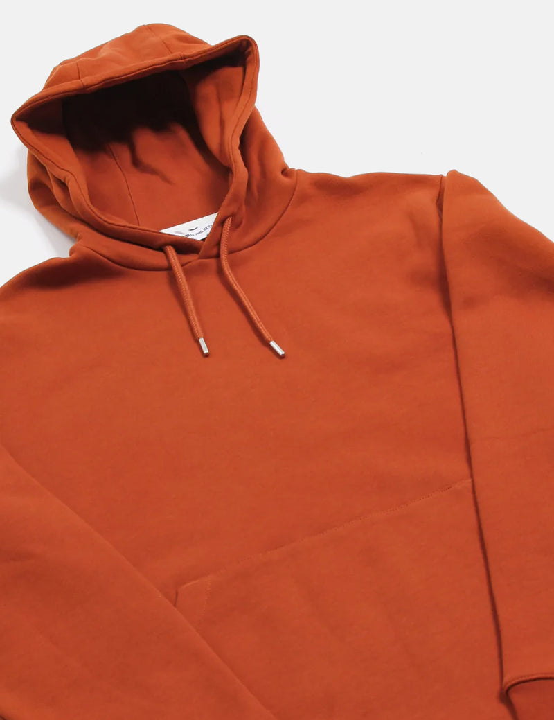 Norse Projects Vagn Classic Hooded Sweatshirt - Burnt Orange