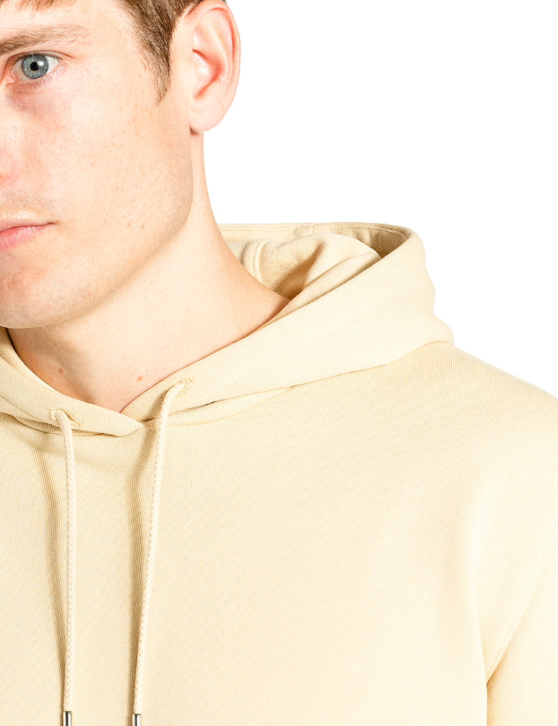 Norse Projects Vagn Classic Crew Hooded Sweatshirt - Oyster White