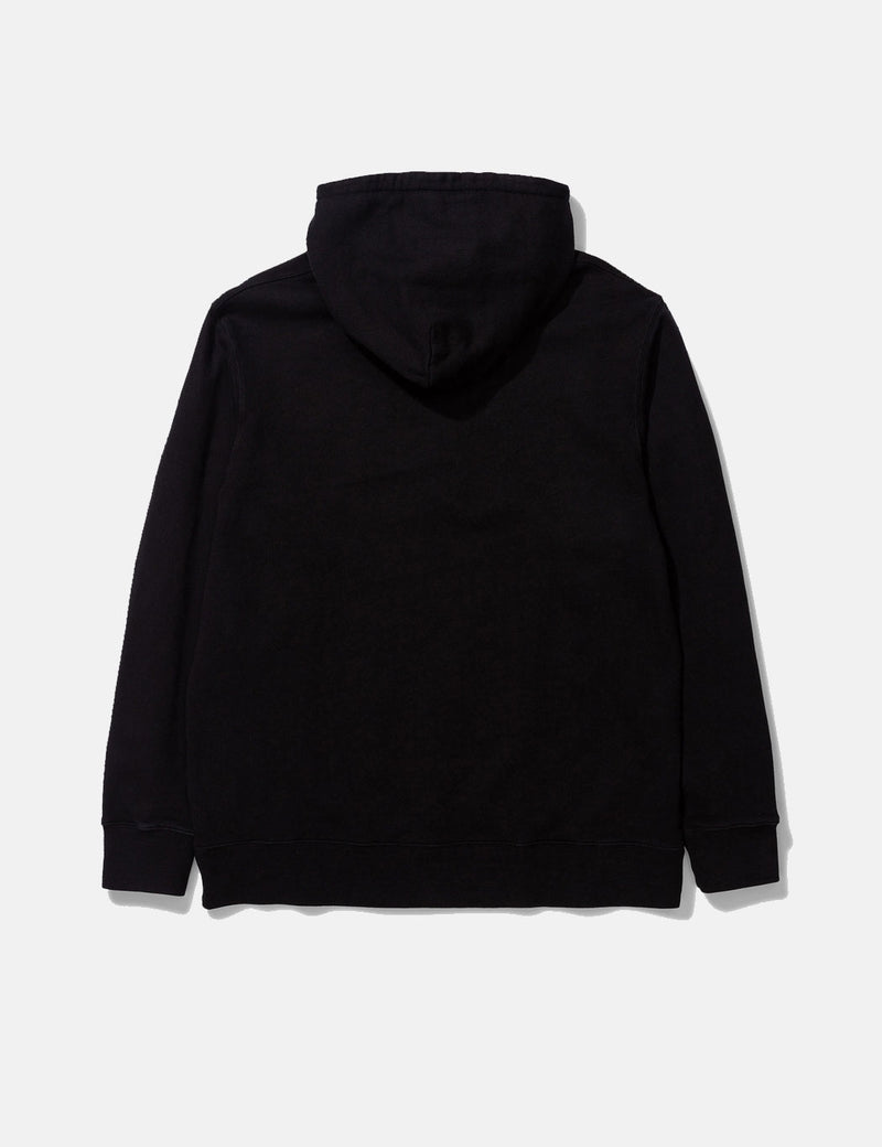 Norse Projects Sweat à Capuche Fraser Tab Series - Noir