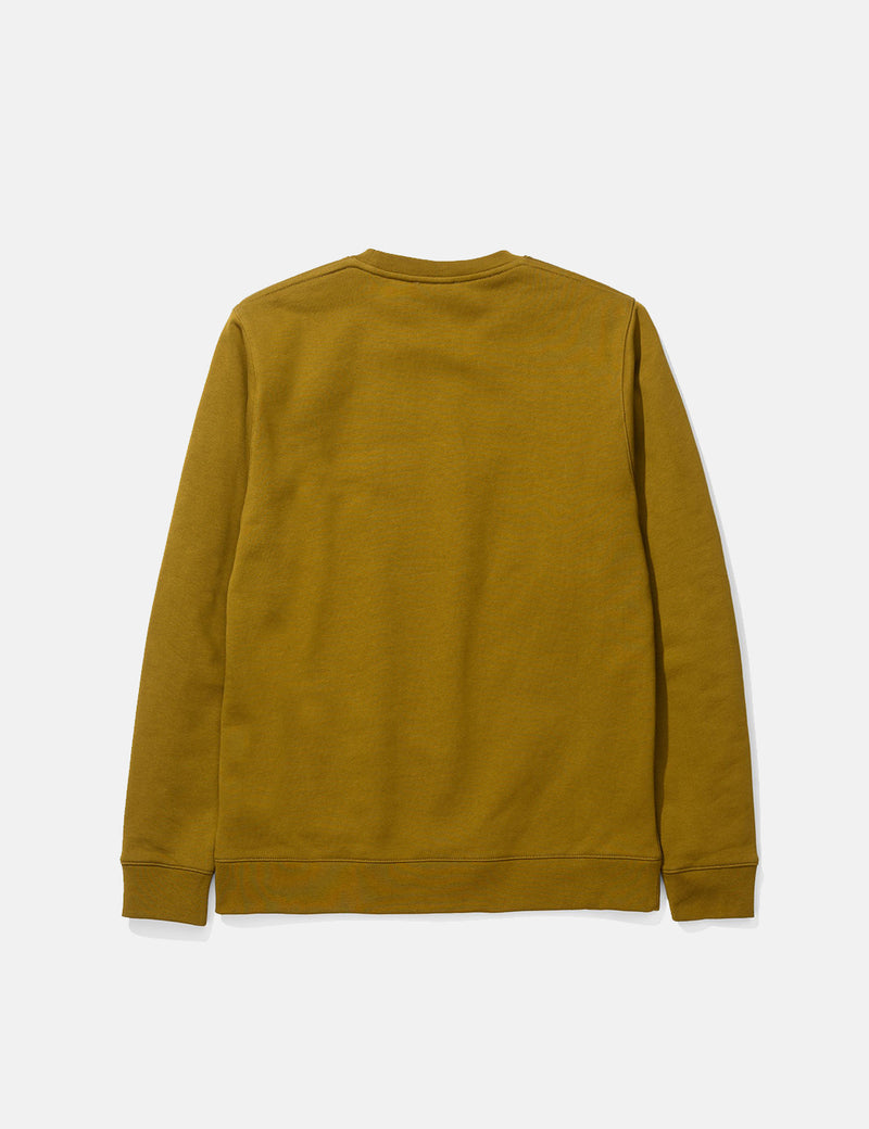 Norse Projects Vagn Logo Messing-Sweatshirt - Gelb