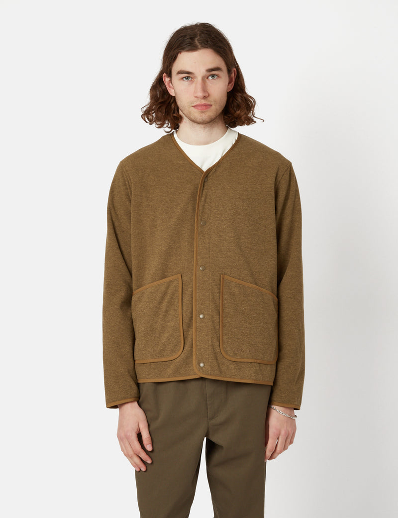 Norse Projects Otto Fleece Jacket - Duffle Brown
