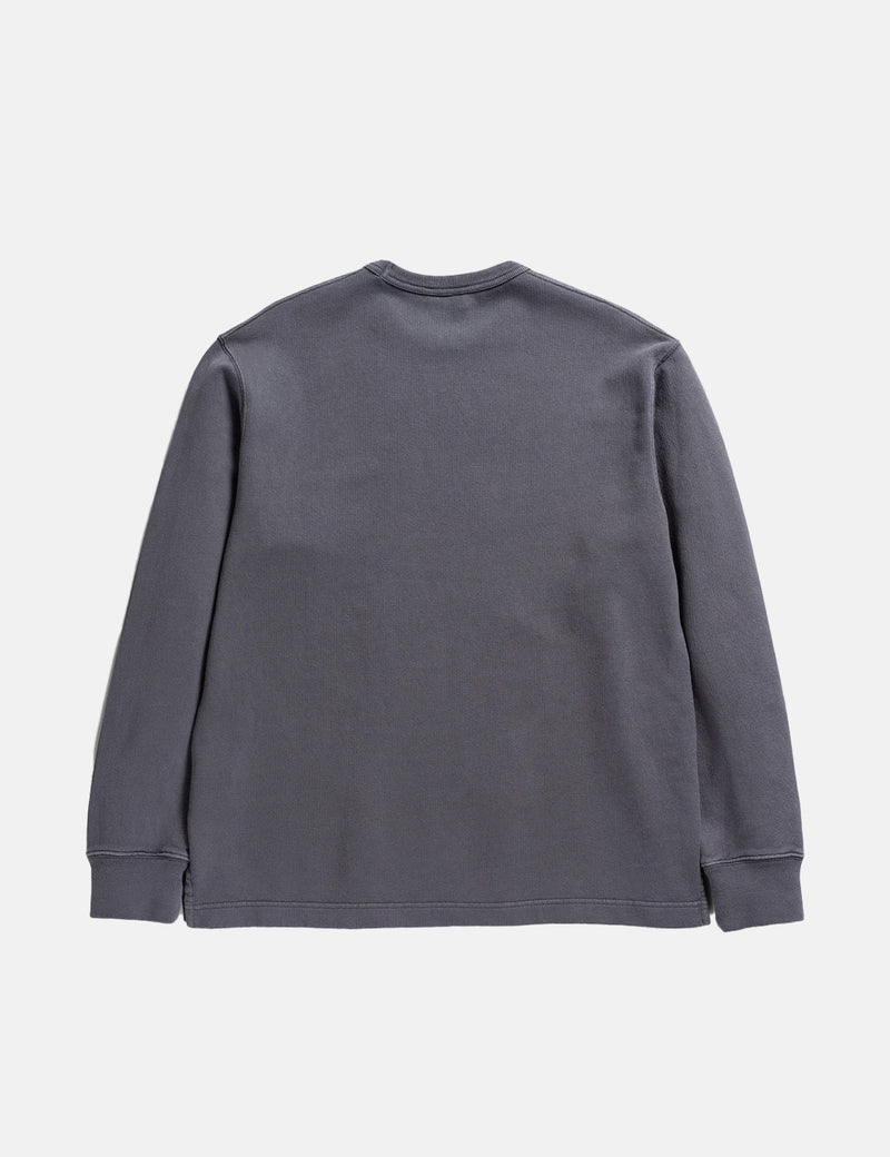 Norse Projects Fraser Tab Series Crew Sweatshirt - Magnet Grey