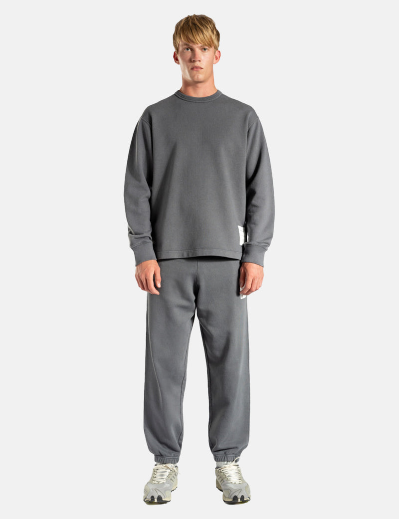 Norse Projects Fraser Tab Series Crew Sweatshirt - Magnet Grey