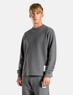 Norse Projects Fraser Tab Series Crew Sweatshirt - Magnet Grey