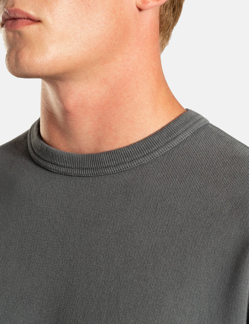 Norse Projects Fraser Tab Series Crew Sweatshirt - Magnet Grey