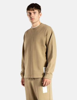 Norse Projects Fraser Tab Series Crew Sweatshirt - Utility Khaki