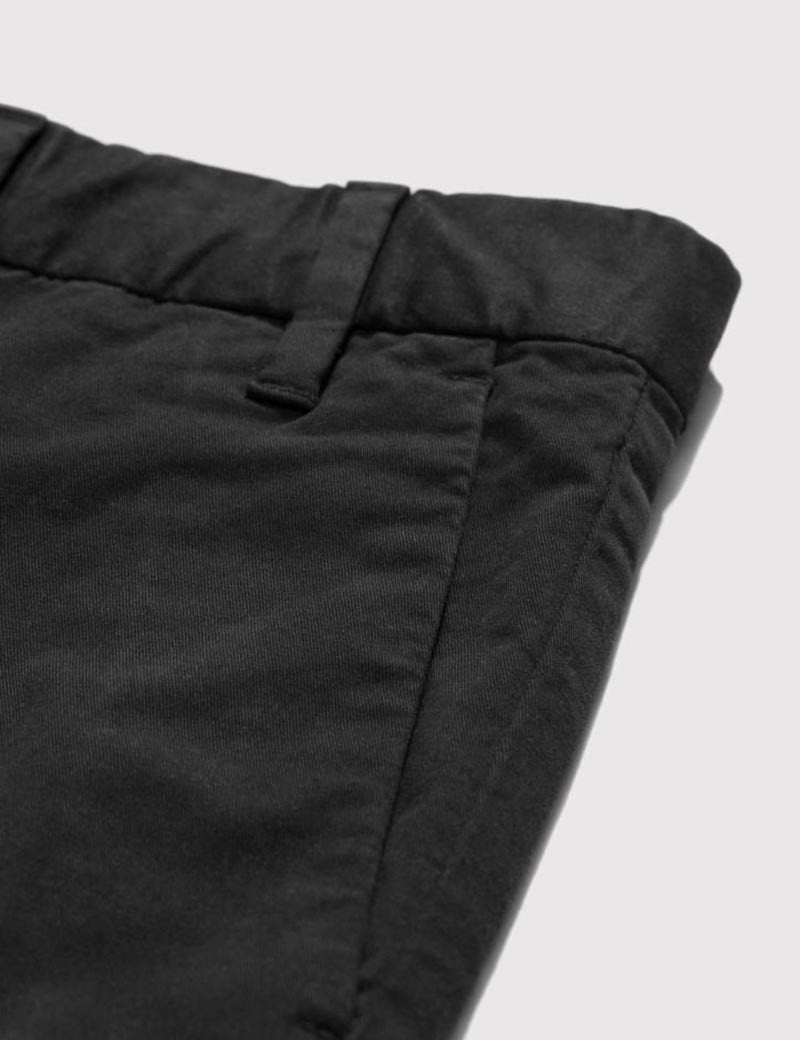 Norse Projects Aros Chino Trousers Light Stretch (Slim Fit) - Black