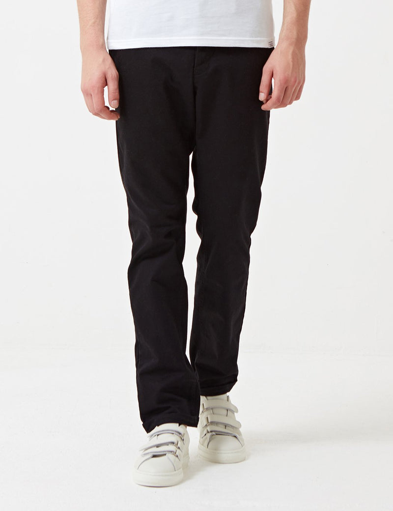 Norse Projects Aros Chino Trousers Heavy Cotton (Regular Fit) - Black
