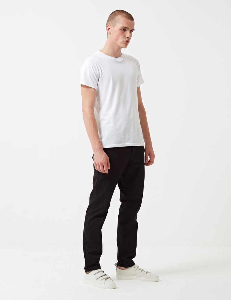Norse Projects Aros Chino Trousers Heavy Cotton (Regular Fit) - Black
