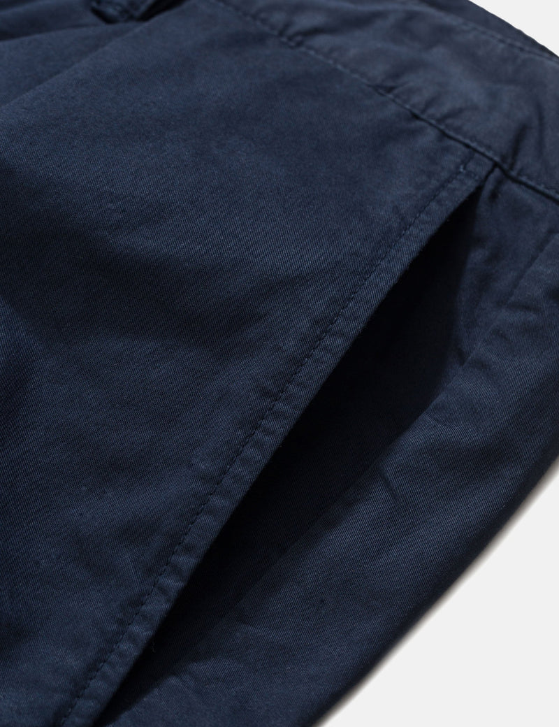 Norse Projects Arol Chino Trousers Light Twil (Slim Fit) - Dark Navy Blue