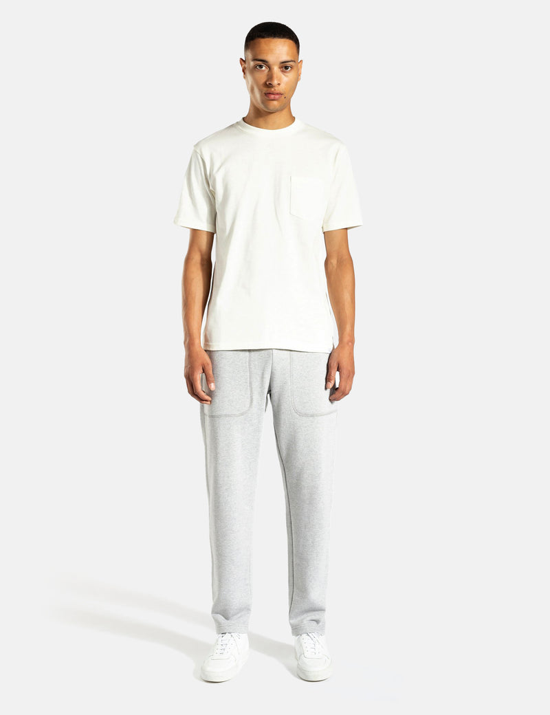 Norse Projects Falun Classic Sweatpant - Light Grey Melange
