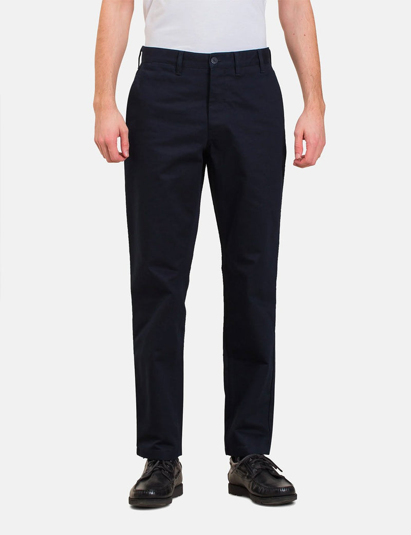 Norse Projects Aros Regular Pants (Light Stretch) - Dark Navy Blue