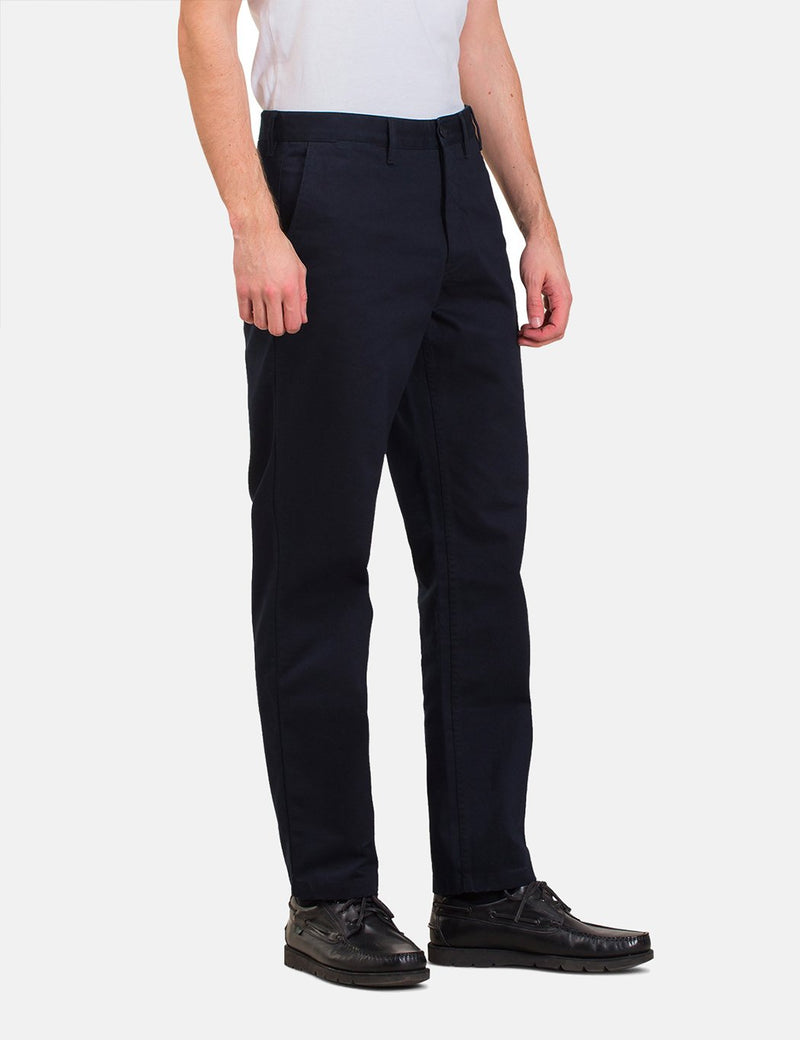 Norse Projects Aros Regular Pants (Light Stretch) - Dark Navy Blue