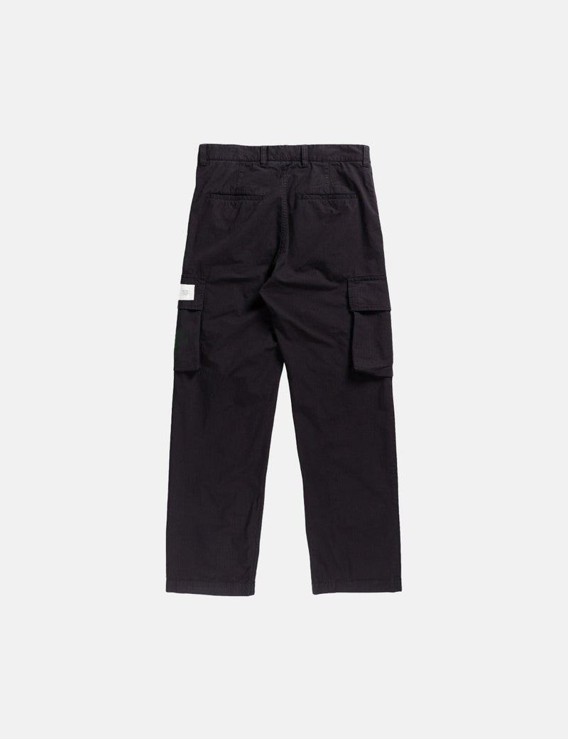 Norse Projects Lukas Tab Series Trousers (Relaxed Fit) - Black