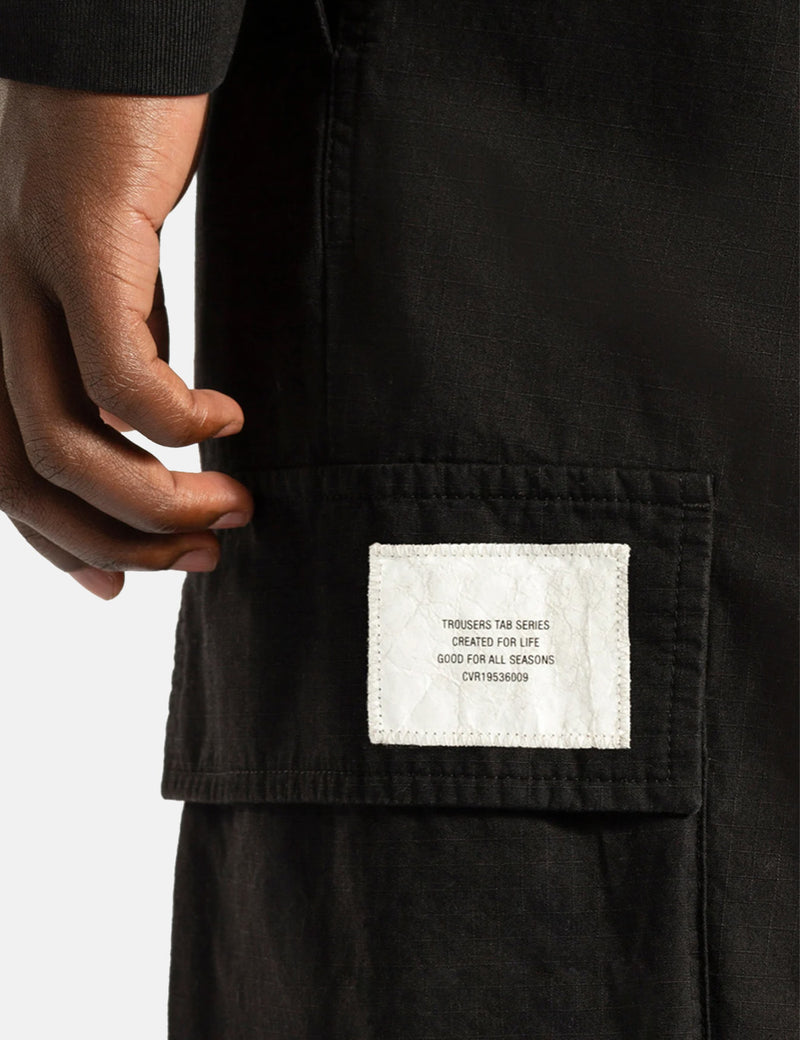 Norse Projects Lukas Tab Series Trousers (Relaxed Fit) - Black