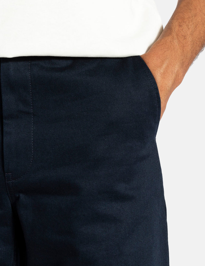 Norse Projects Lukas Heavy Trousers (Relaxed) - Dark Navy Blue