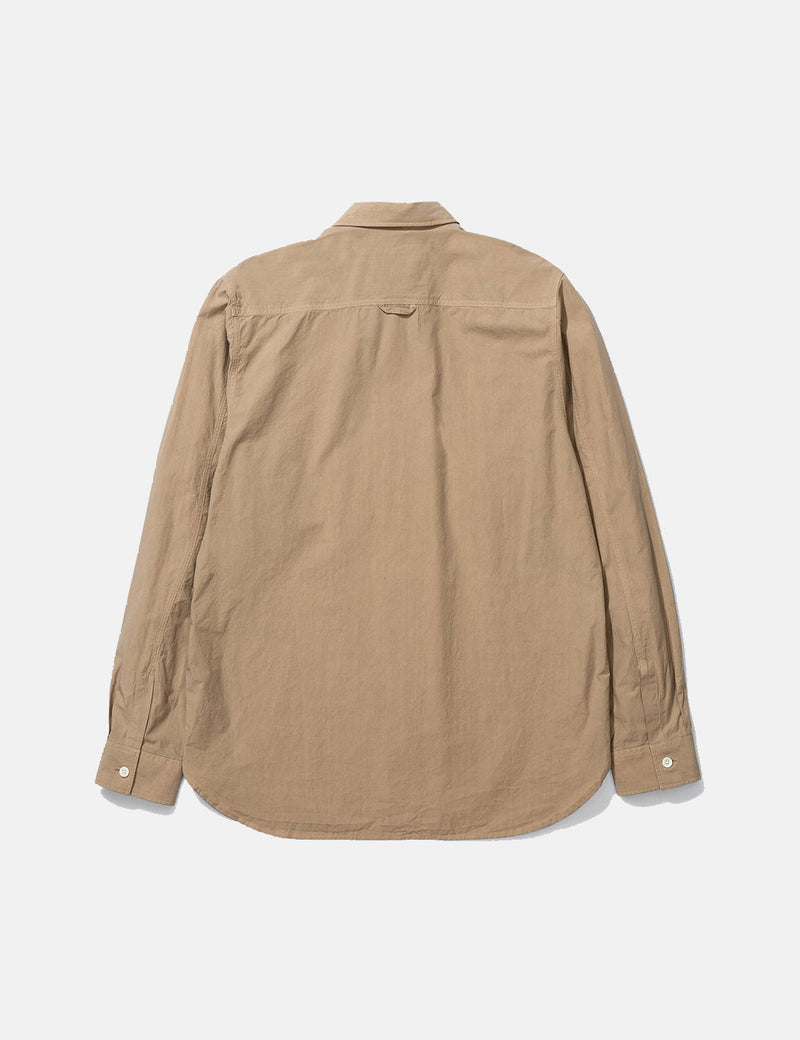 Chemise Norse Projects Silas Tab Series - Marron kaki utilitaire
