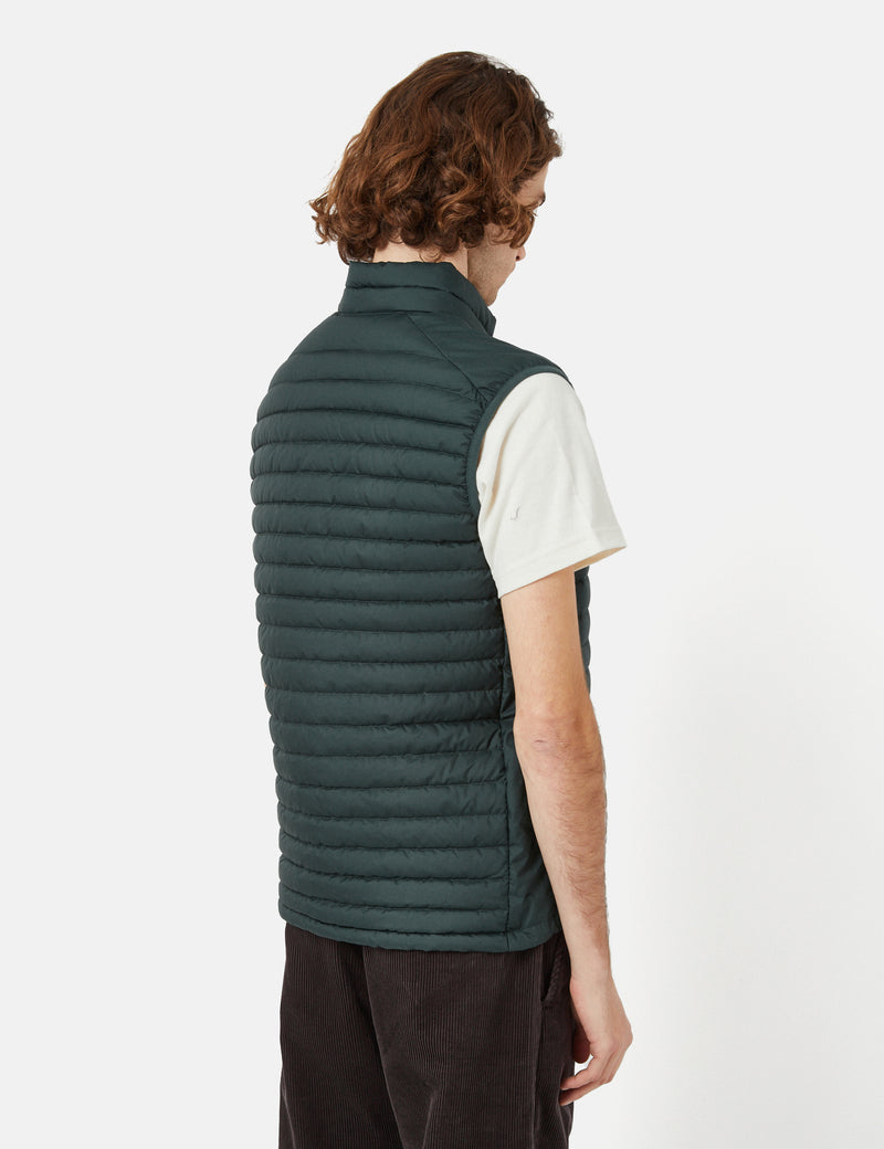 Norse Projects Birkholm Light Down PertexVest-フォレストグリーン