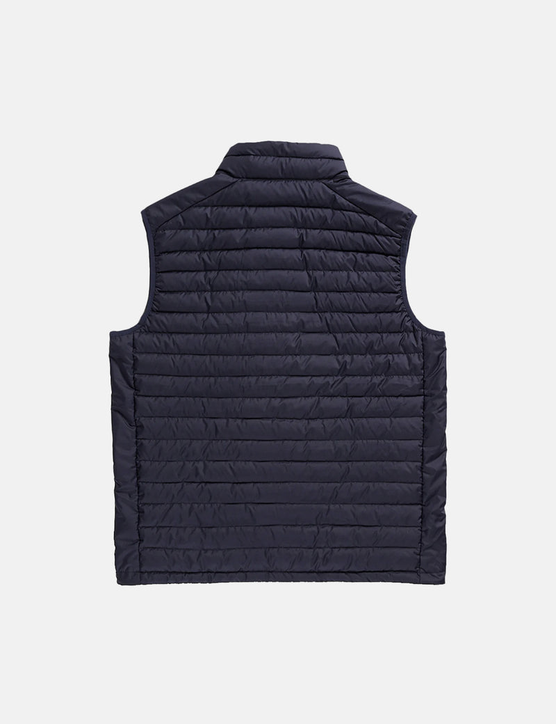 Norse Projects Birkholm Light Down Pertex Vest - Dark Navy Blue