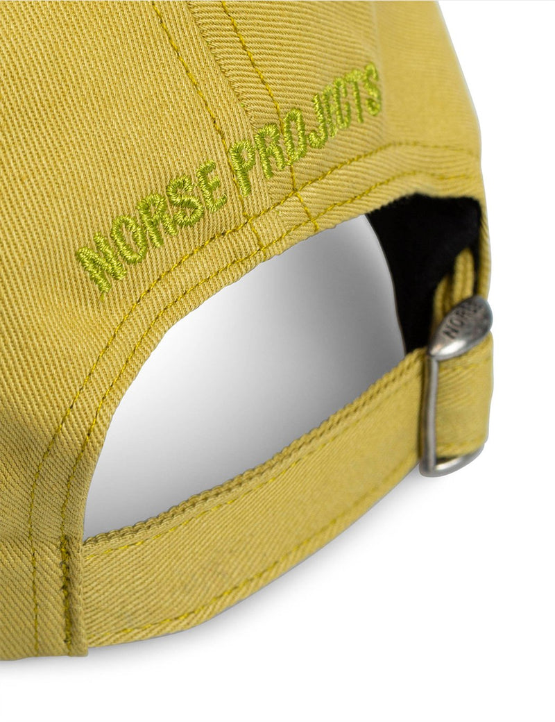 Norse Projects Twill Sports Cap - Chartreus Green