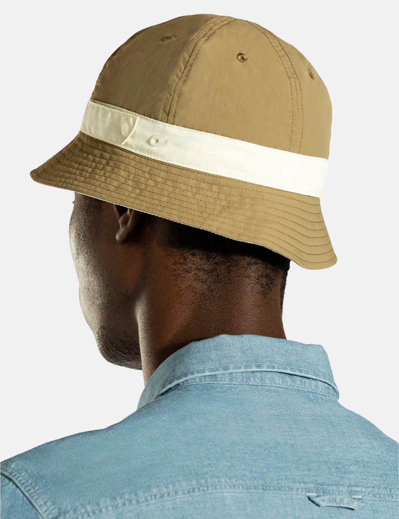 Norse Projects Tab Series Bucket Hat (Nylon) - Utility Khaki