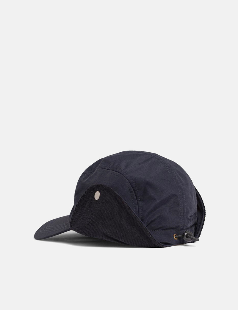 Norse Projects Nylon Flap Cap - Dunkelblau