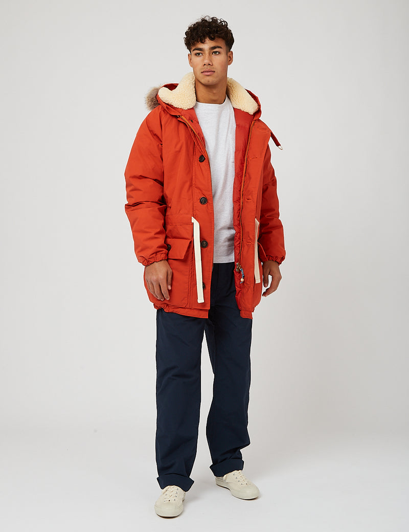 Nigel Cabourn Everest Parka - Orange