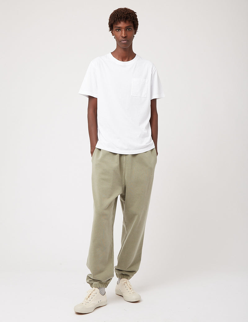 Nigel Cabourn Arrow Sweat Pants - Army Green