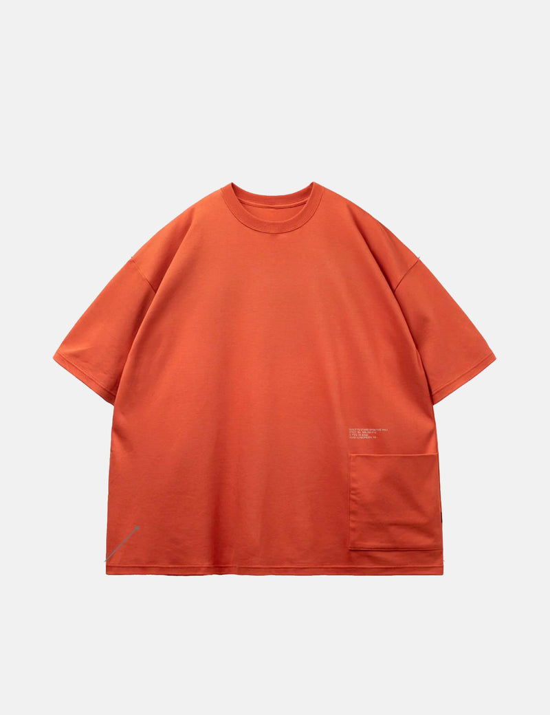 GOOPiMADE Nes-01 “Tomáš” Graphic T-shirt - Pumpkin