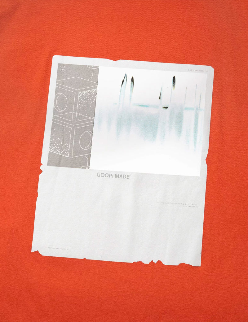 GOOPiMADE Nes-01 “Tomáš” Graphic T-shirt - Pumpkin