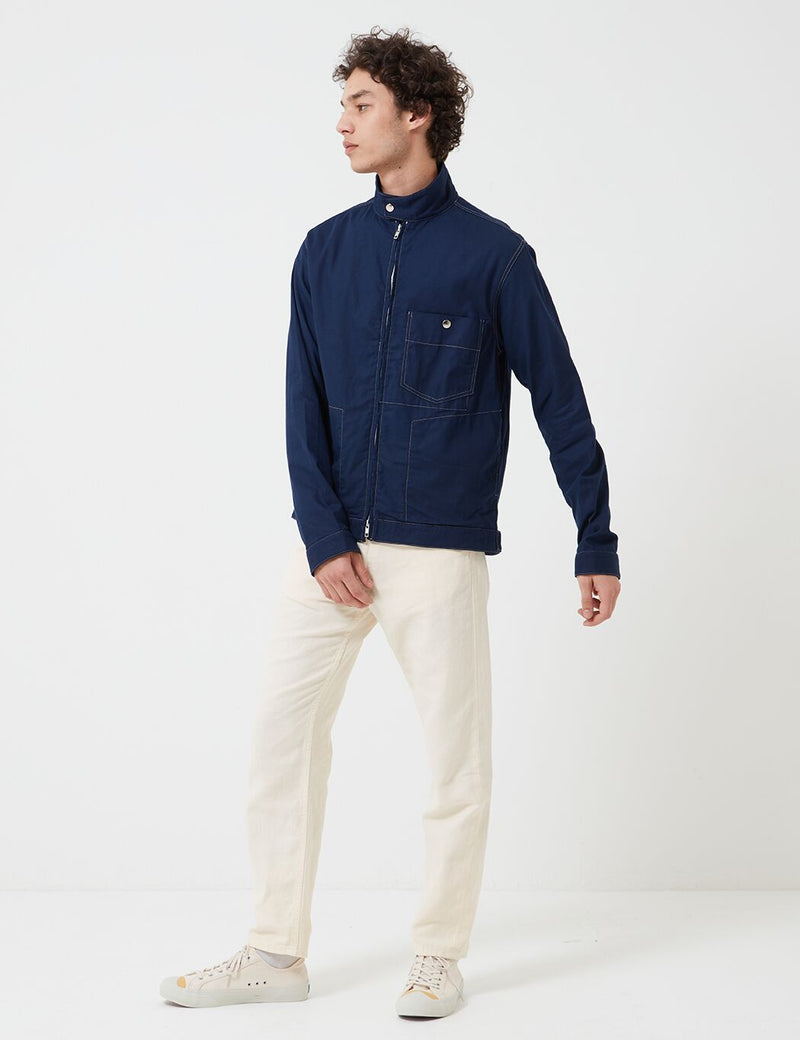 Oliver Spencer Carrington Jacket (Kildale) - Indigo Rinse