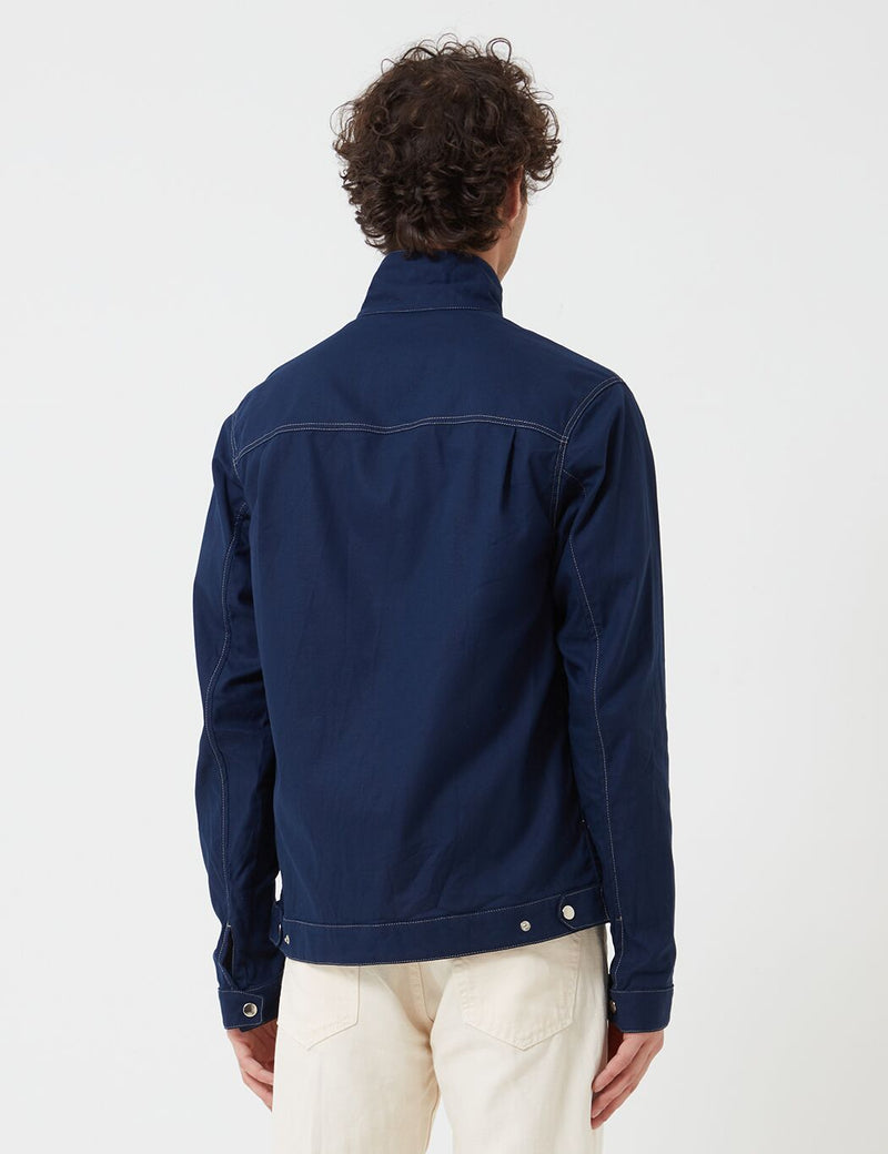 Oliver Spencer Carrington Jacket (Kildale) - Indigo Rinse