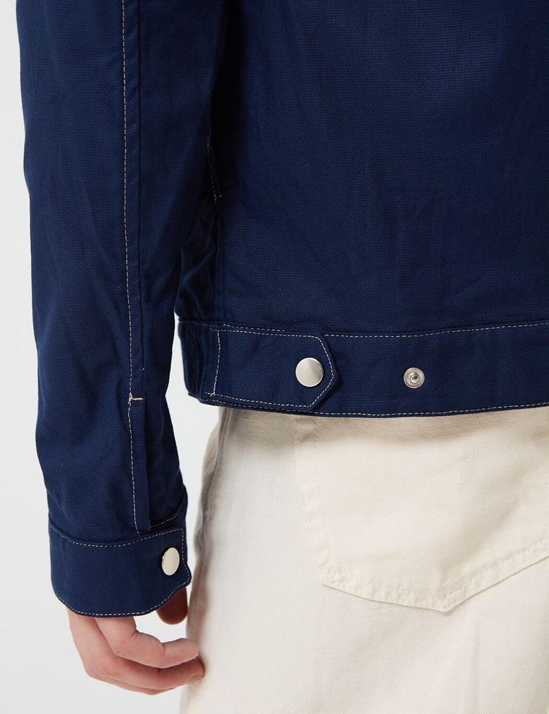 Oliver Spencer Carrington Jacket (Kildale) - Indigo Rinse