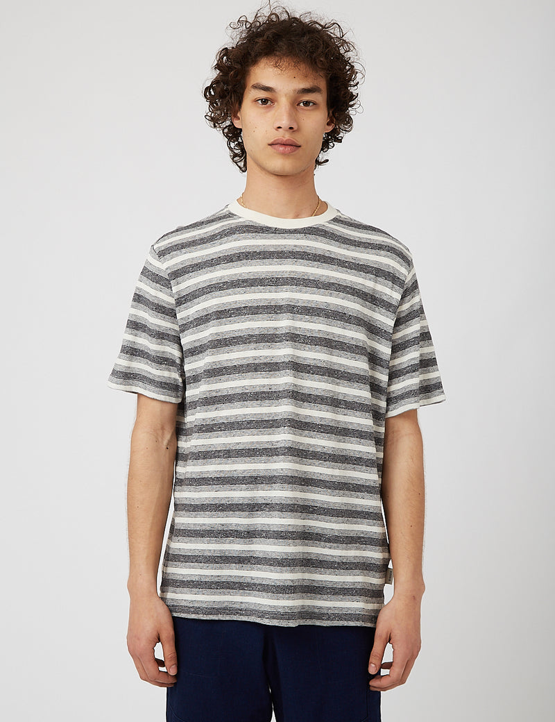 Oliver Spencer Box T-Shirt - Netley Grey