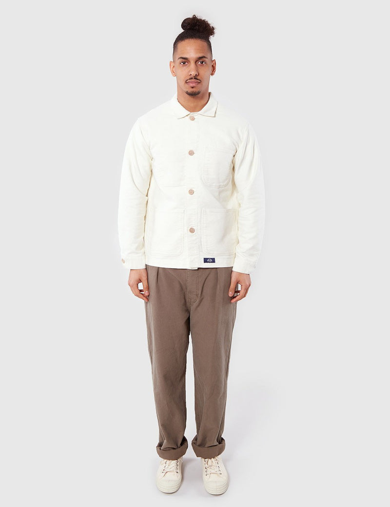 Bleu De Paname Veste De Comptoir Jacket - White - Article.