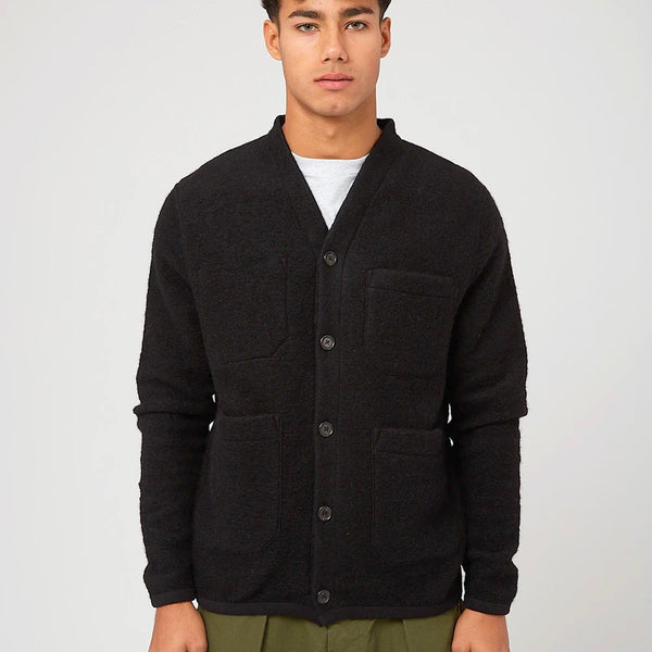 Black work cardigan shop