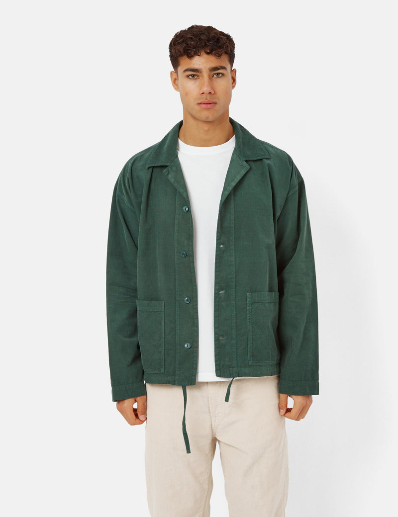YMC PJ Overshirt (Organic Cotton) - Green
